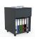 VCM my office Dasola Rollcontainer anthrazit 1 Auszug 39,0 x 45,0 x 55,0 cm