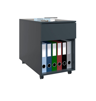 VCM my office Dasola Rollcontainer anthrazit 1 Auszug 39,0 x 70,0 x 55,0 cm