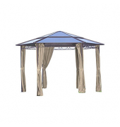Garden Pleasure Pavillon Salmon 6-eckig, anthrazit