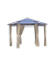 Garden Pleasure Pavillon Salmon 6-eckig, anthrazit