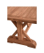 Garden Pleasure Gartentisch Kisar braun rechteckig 220,0 x 100,0 x 75,0 cm