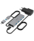 hama USB-Hub 4-fach grau