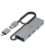 hama USB-Hub 4-fach grau