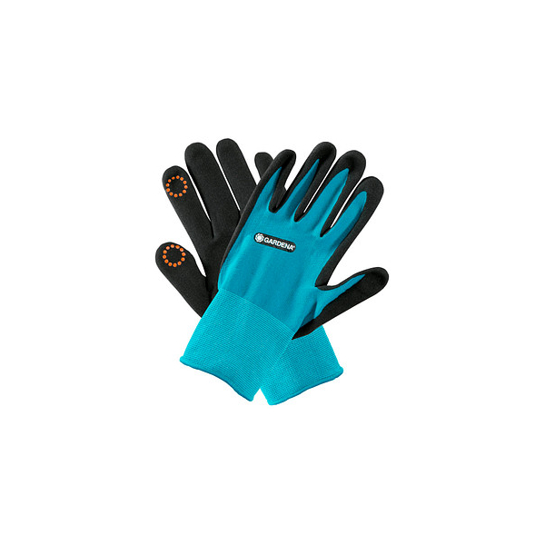 4078500051736 - Gartenhandschuhe 42% Polyester 55% Nitril 3% Elasthan Nitrilbeschichtung der Handflächen blau Größe 7 1 Paar 4078500051736 GA