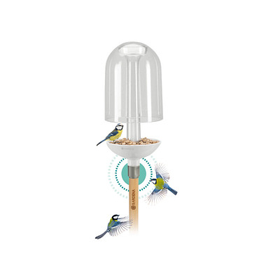 GARDENA Vogelfutterspender ClickUp! weiß