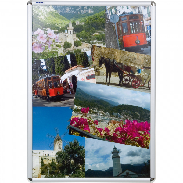 4016946192477 - Plakat-Klapprahmen BS070 silber A0 mit Antireflexfolie 4016946192477 Franken