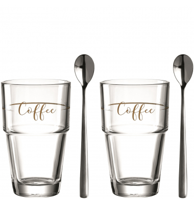LEONARDO Latte machiato set 43477