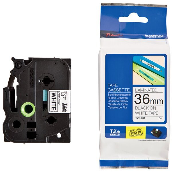 4977766685566 - Schriftbandkassette TZe-261CIV laminiert 36 mm breit 8 m lang 4977766685566 20 Stück