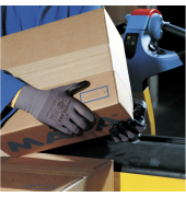 Arbeitshandschuhe Ultrane 553, Nitril, schwarz/grau, Größe 8 / M