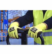 Arbeitshandschuhe KRYTECH 692, Nitril, gelb, Größe 7 / S