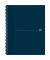Collegeblock 400150007 ORIGINS, kariert / kariert, A4+, 90g, blau, 70 Blatt