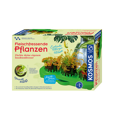 Experimentierkasten Fleischfressende Pflanzen mehrfarbig