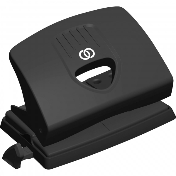 4003630028556 - Bürolocher oeco 3265 schwarz 10 Blatt mit Anschlagschiene 4003630028556 Soennecken