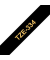 P-touch Schriftband TZe-334 12mm x 8m gold/schwarz laminiert selbstklebend