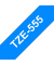 P-touch Schriftband TZe-555 24mm x 8m weiß/blau laminiert selbstklebend