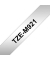 P-touch Schriftband TZe-M921 9mm x 8m schwarz/silber laminiert selbstklebend