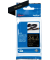 Textilb. P-Touch, 24mm4m,schwarzgold nicht klebend
