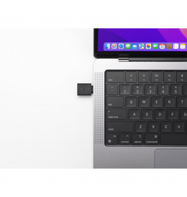 USB-Adapter CA1010 K33477WW, USB-C / A, schwarz