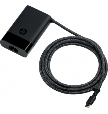 Adapter für Laptop HP 64W,USB-C,schwarz Smart USB-C laden mit 15W27W60W65W