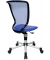 B&uuml;rodrehstuhl Junior Titan, silber/blau / silber, bis 60kg, ohne Kopfst&uuml;tze