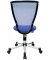 B&uuml;rodrehstuhl Junior Titan, silber/blau / silber, bis 60kg, ohne Kopfst&uuml;tze