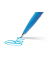 Faserschreiber Sign Pen Brush - Pinselspitze, hellblau