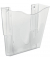 Prospekthalter CP074YTCRY transparent Format A4 hoch 1 Fach