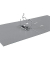 Ordner Grüner Balken 1275, A4 80mm breit Karton Wolkenmarmor schwarz