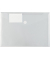 Doppel-Sichttasche A4 quer, Klett- verschluss, farblos matt transparent