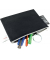 Reißverschlussbeutel A5, schwarz opak, Non Woven PP, 190 x 255 mm
