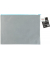 Reißverschlussbeutel A4, grau opak, Non Woven PP, 270 x 350 mm