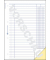 Kolonnenbuch, 2 Kolonnen, selbstdurch- schreibend, DIN A4, 2 x 40 Blatt
