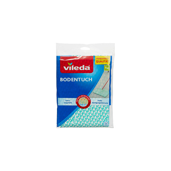 4023103110731 - 116362 Bodentuch mit 30 % Microfaser Wischbezug 1 St - Vileda 4023103110731 - 116362 Bodentuch mit 30 % Microfaser Wischbezug 1 St - Vileda