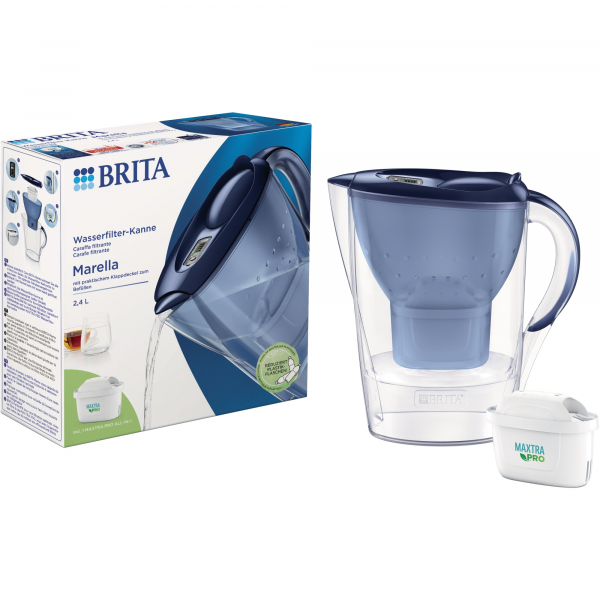 4006387125233 - BRITA Wasserfilter Marella 125233 inkl MX PRO blau 4006387125233 BRITA GmbH