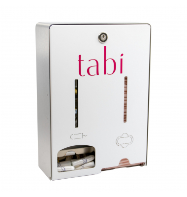 tabi Tampon- und Bindenspender 7168Spender weiß