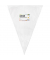 Bastel-Schult&uuml;te 92500, wei&szlig;, 68cm, 6-eckig