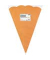 92540 Schultüte 68cm Rohling 5ST orange