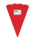 Bastel-Schult&uuml;te 92520, rot, 68cm, 6-eckig