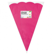 Bastel-Schult&uuml;te 92523, pink, 68cm, 6-eckig