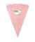 Bastel-Schult&uuml;te 92526, rosa, 68cm, 6-eckig