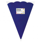 Bastel-Schult&uuml;te 92535, dunkelblau, 68cm, 6-eckig
