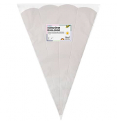 92580 Schultüte 68cm Rohling 5ST grau