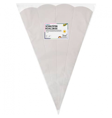 Bastel-Schult&uuml;te 92580, grau, 68cm, 6-eckig