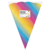 Bastel-Schult&uuml;te 92577, bunt, 68cm, 6-eckig