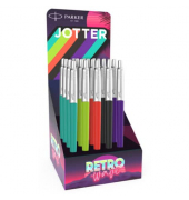 Kugelschreiber JOTTER 80S Retro 2186316, blau, M, nachf&uuml;llbar