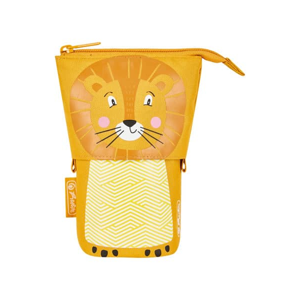 4008110353753 - 0 x 7 herlitz Stiftehalter Lion gelb Kunststoff 140 x 75 x 185 cm 300001508 4008110353753