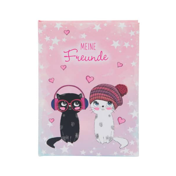 3 Stück Goldbuch 43 099 Freundebuch A5 Music for Cats 4009835430996 GOLDBUCH