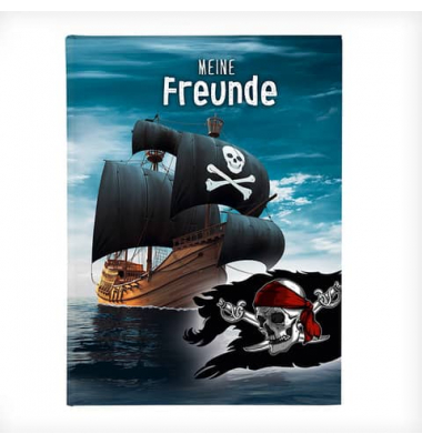 43 377 Freundebuch A5 Piraten!