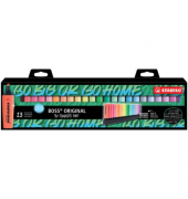 Textmarker BOSS ORIGINAL by Snooze One, 7023-01-06, Etui, 9 Leuchtfarben/14 Pastellfarben, 2-5mm Keilspitze