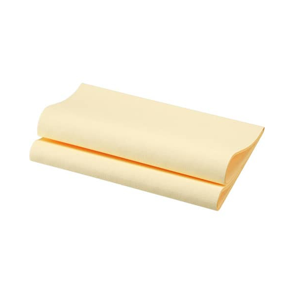 Duni Servietten 201533, cream / Uni, 3-lagig, 40x40cm 7321012015336 Duni 12 Stück